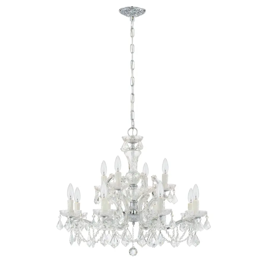 Maria Theresa 29" Crystal Chandelier - Image 7