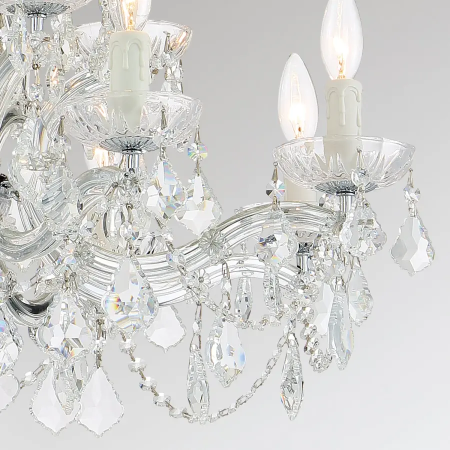 Maria Theresa 29" Crystal Chandelier - Image 4