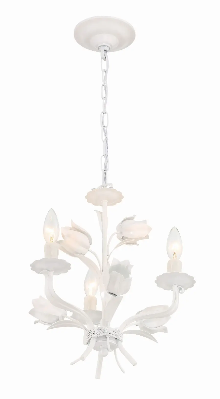 Southport 14" Chandelier in Wet White - Image 2