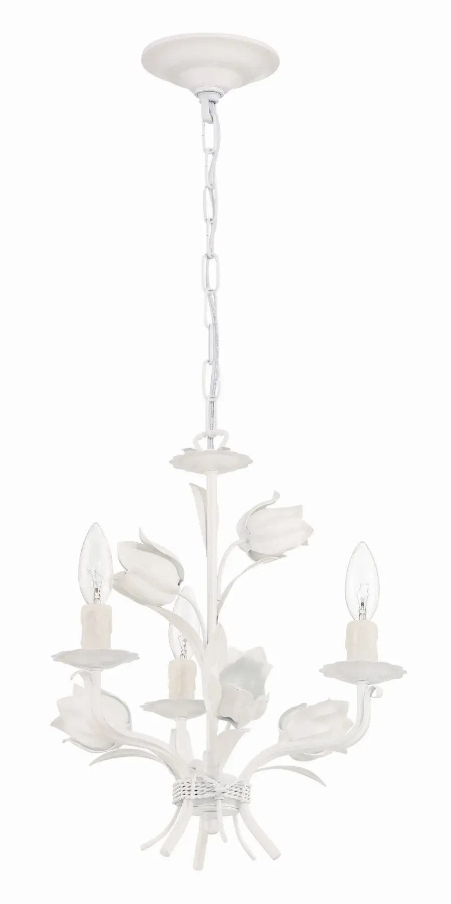 Southport 14" Chandelier in Wet White - Image 3