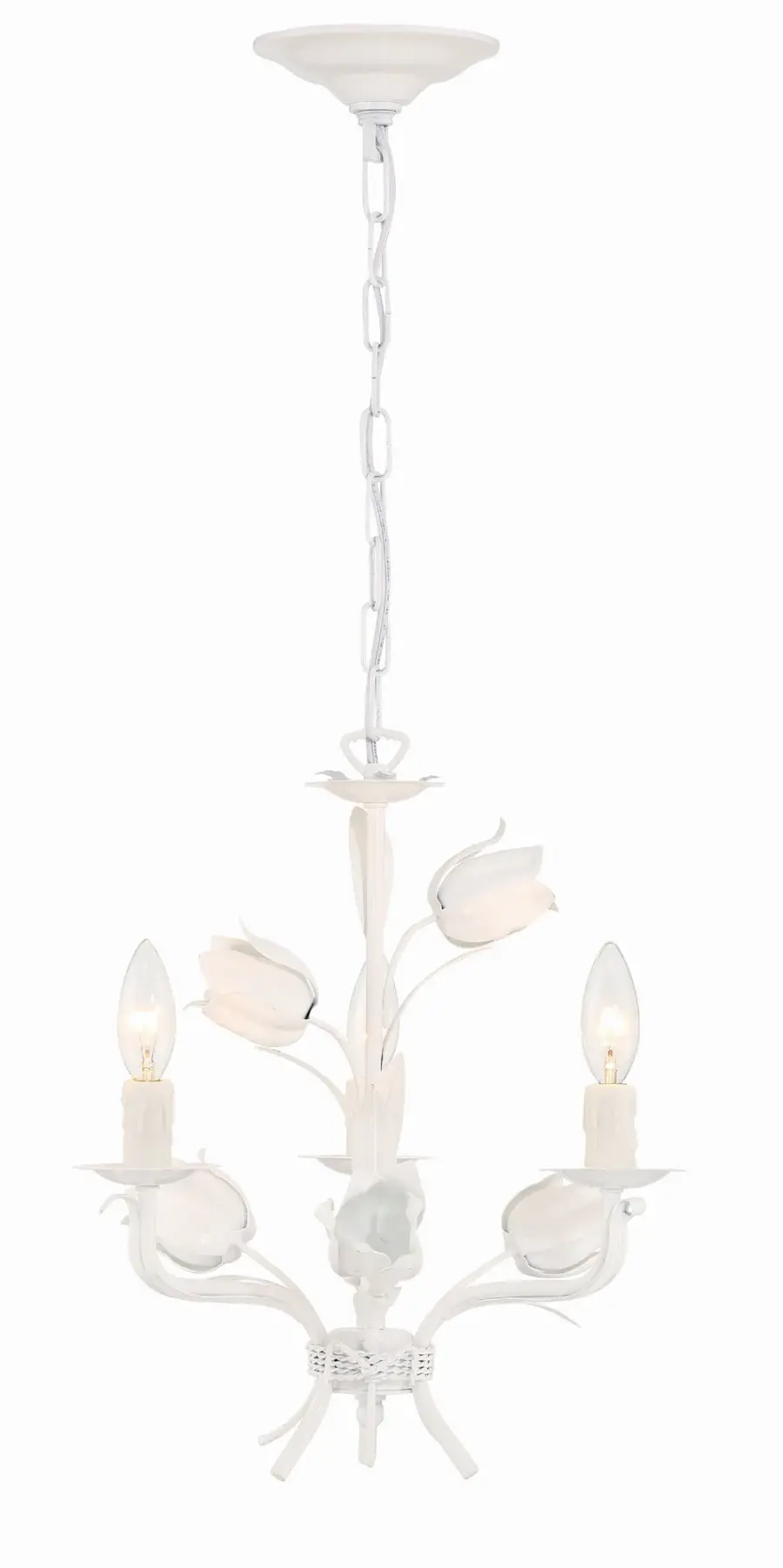 Southport 14" Chandelier in Wet White - Image 4