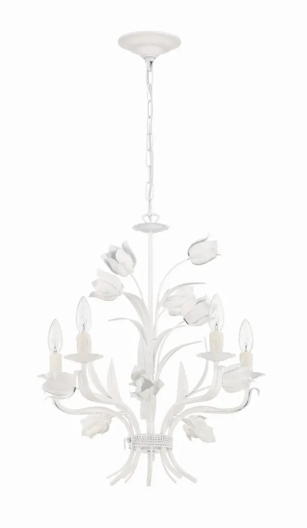 Southport 20" Chandelier in Wet White - Image 3