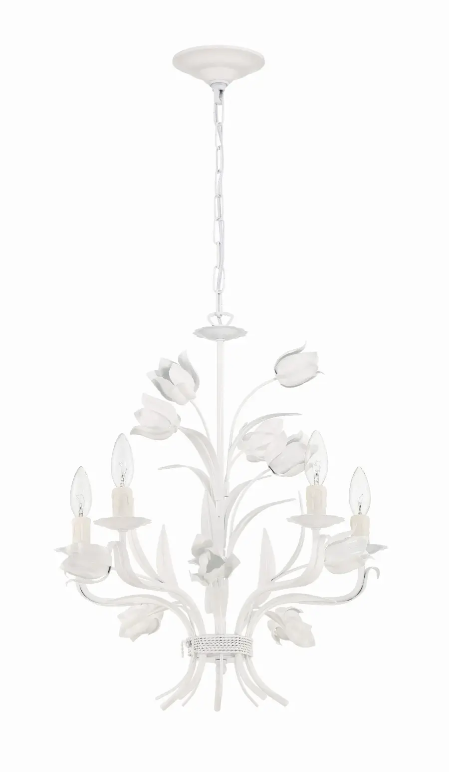 Southport 20" Chandelier in Wet White - Image 3