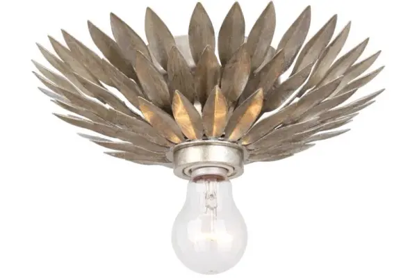 Broche 11" Flush Mount in Antique Gold - Image 16