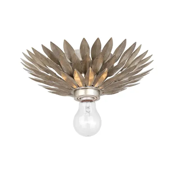 Broche 11" Flush Mount in Antique Gold - Image 17