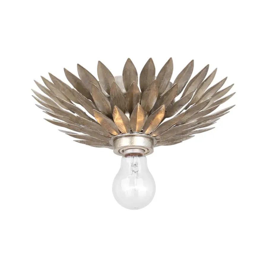 Broche 11" Flush Mount in Antique Gold - Image 17