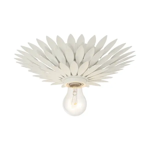 Broche 11" Flush Mount in Antique Gold - Image 8