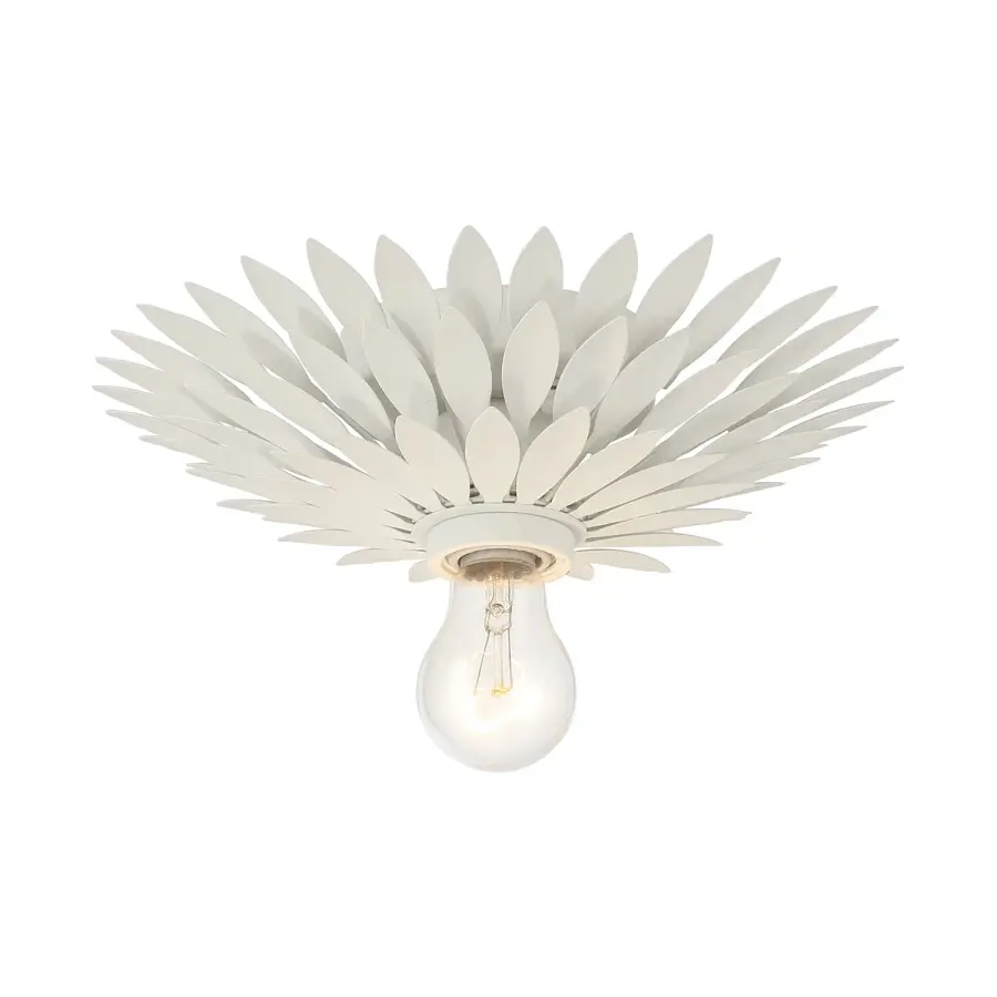 Broche 11" Flush Mount in Antique Gold - Image 8