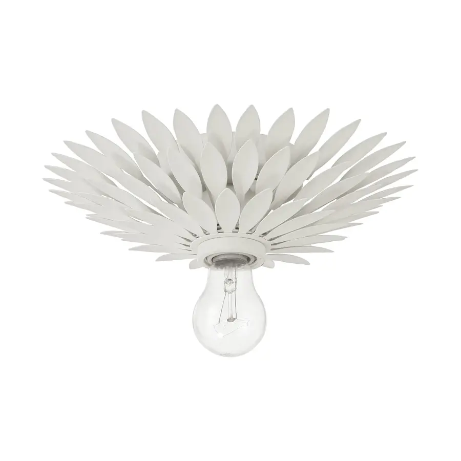 Broche 11" Flush Mount in Antique Gold - Image 9
