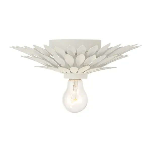 Broche 11" Flush Mount in Antique Gold - Image 10