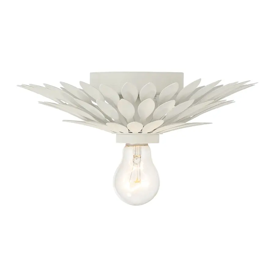 Broche 11" Flush Mount in Antique Gold - Image 10