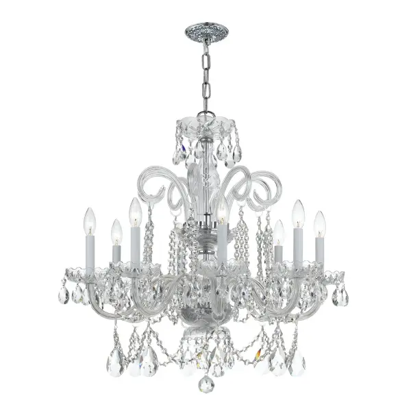 Traditional Crystal 27" Chandelier - Image 1