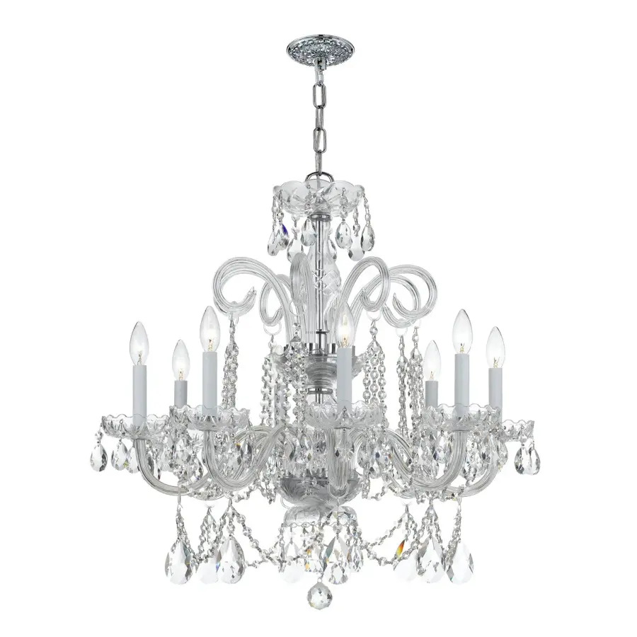 Traditional Crystal 27" Chandelier - Image 1