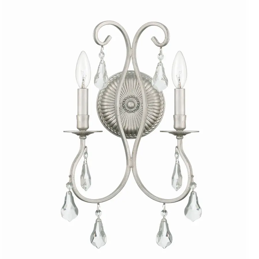 Ashton 10.5" Crystal Sconce - Image 2