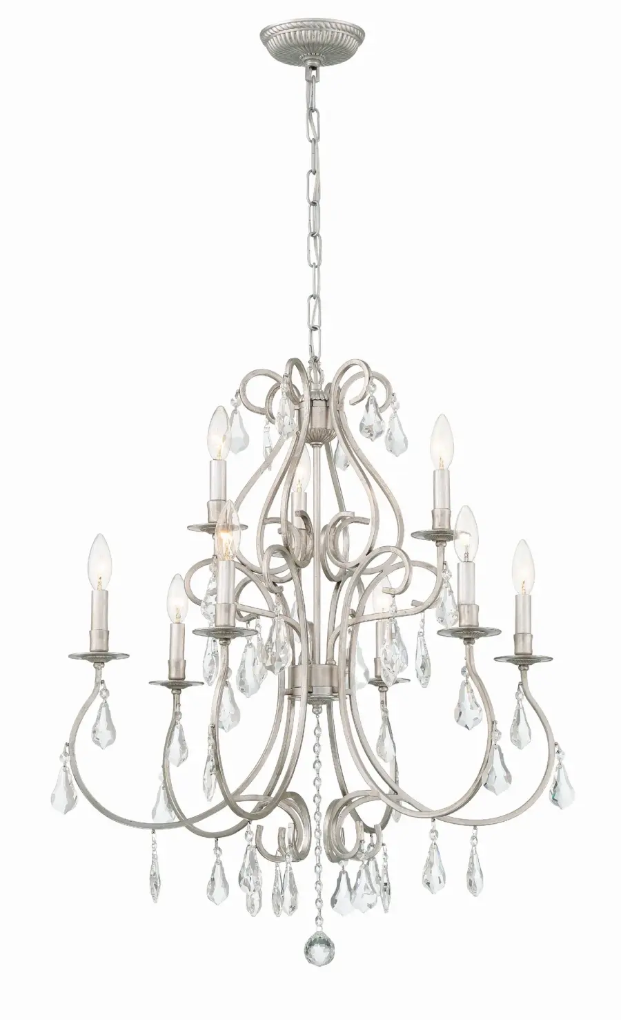 Ashton 25.5" Crystal Chandelier - Image 1