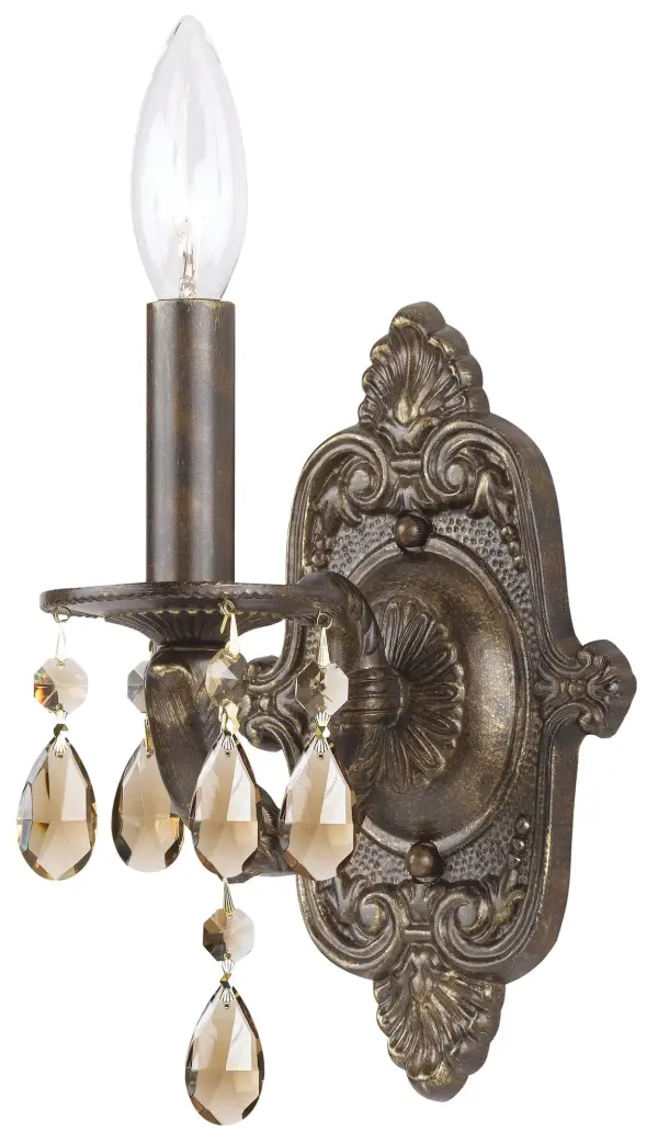 Paris Market 6.25" Antique White Sconce - Image 11