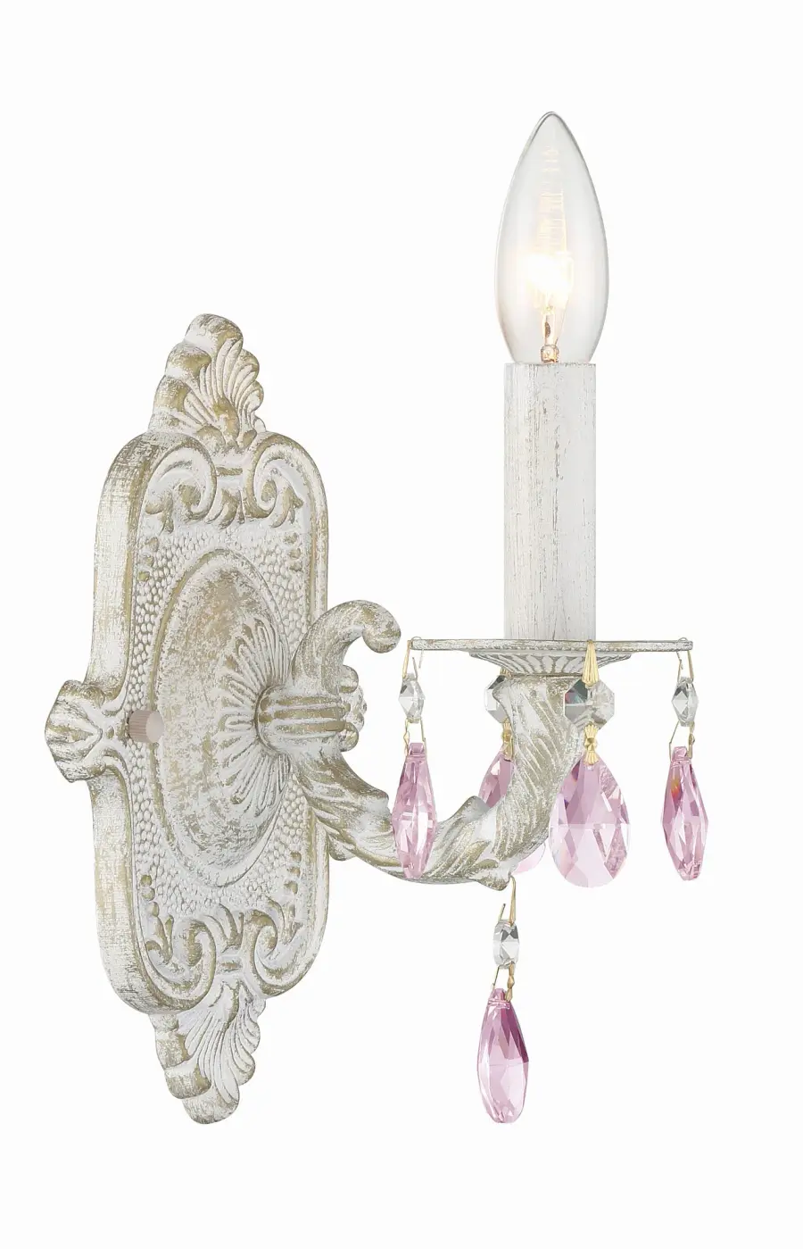 Paris Market 6.25" Antique White Sconce - Image 6