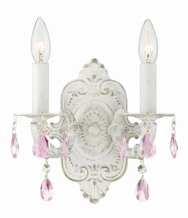 Paris Market 10" Antique White Sconce - Image 6