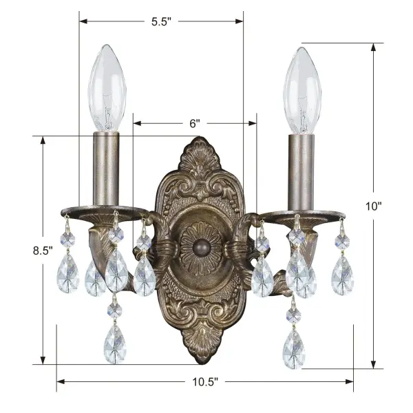 Paris Market 10" Sconce - Image 2