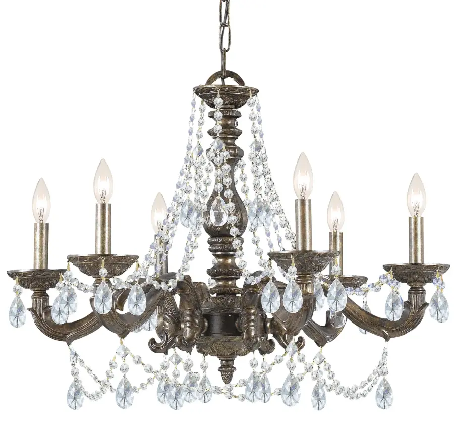 Paris Market 28" Chandelier - Image 9