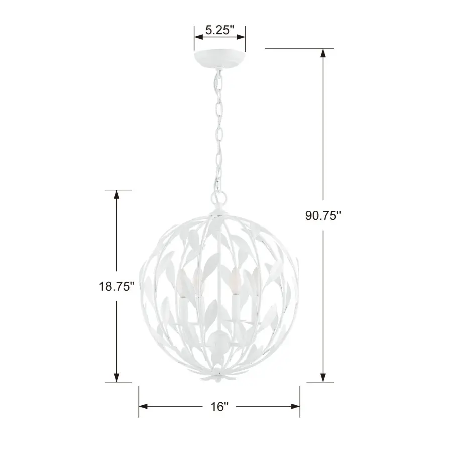 Broche 16" Chandelier - Image 14