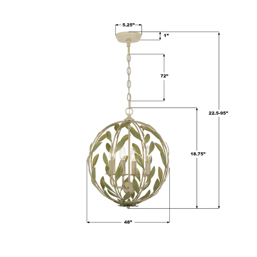 Broche 16" Chandelier - Image 7