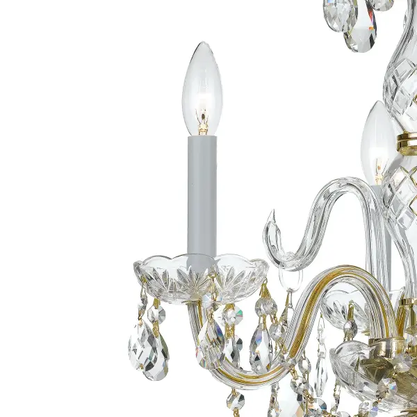 Traditional Crystal 16" Mini Chandelier - Image 10