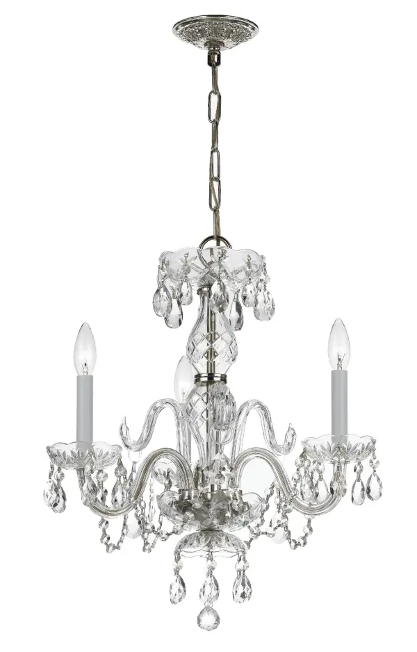 Traditional Crystal 16" Chandelier - Image 6