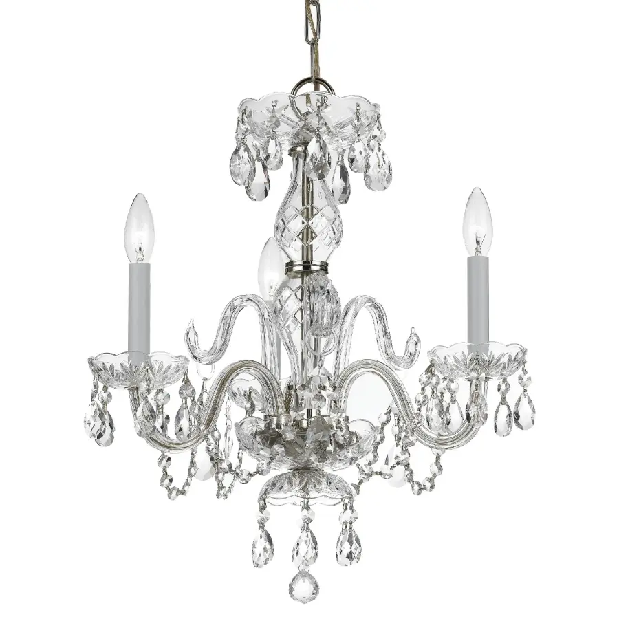 Traditional Crystal 16" Chandelier - Image 8