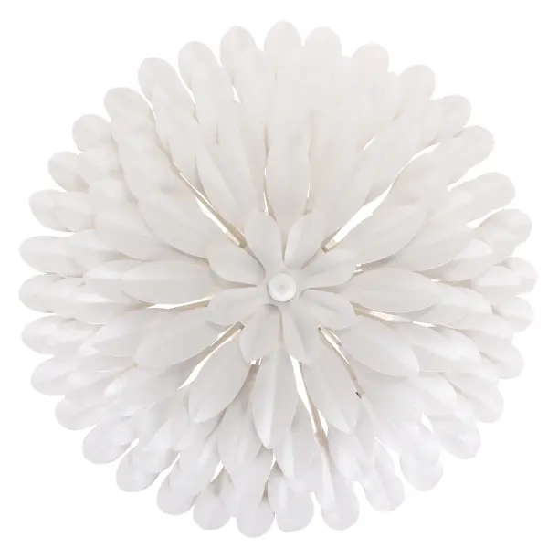 Broche 16" Semi Flush Mount in Antique Gold - Image 11