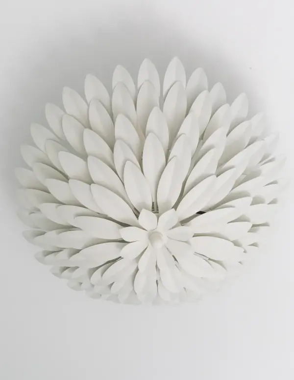 Broche 16" Semi Flush Mount in Antique Gold - Image 15
