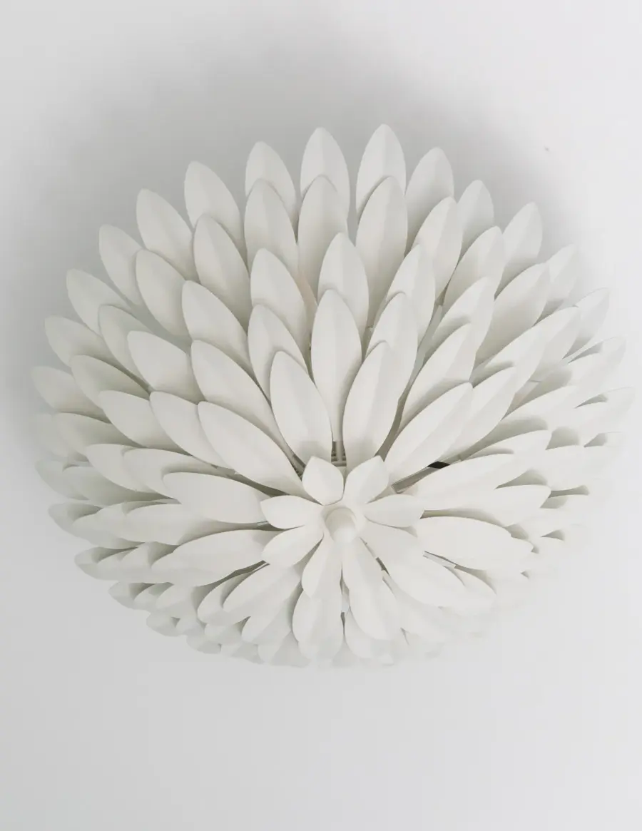 Broche 16" Semi Flush Mount in Antique Gold - Image 15