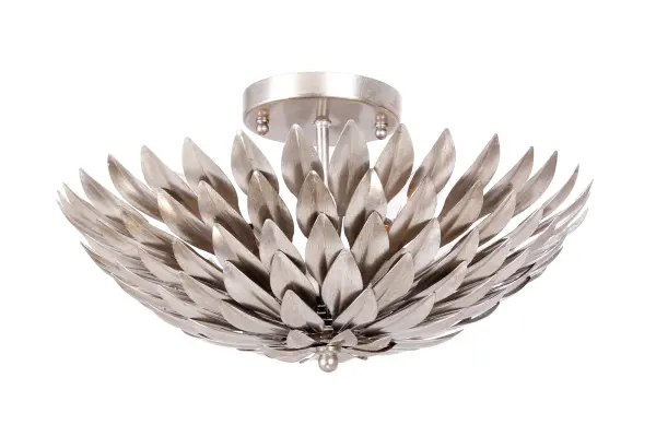 Broche 16" Semi Flush Mount in Antique Gold - Image 18