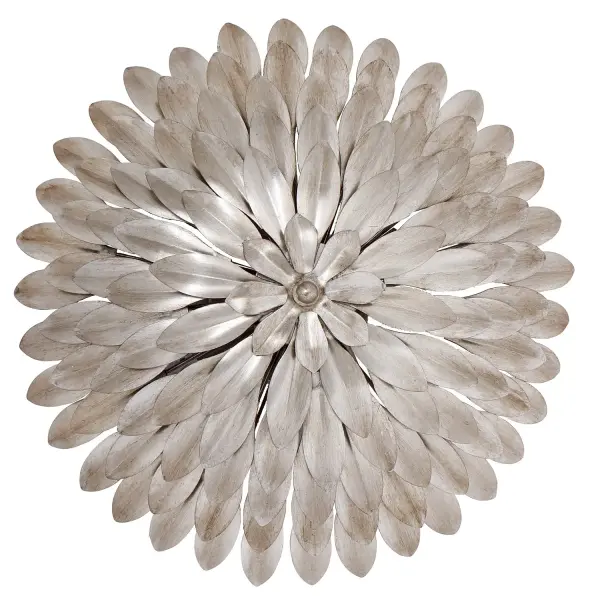 Broche 16" Semi Flush Mount in Antique Gold - Image 22