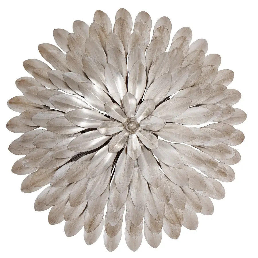 Broche 16" Semi Flush Mount in Antique Gold - Image 22
