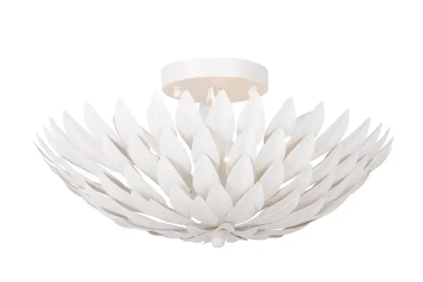 Broche 16" Semi Flush Mount in Antique Gold - Image 8