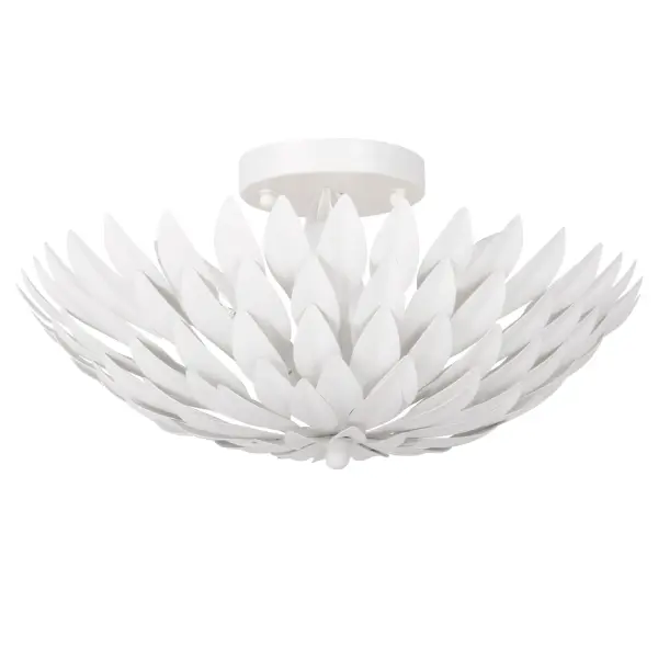 Broche 16" Semi Flush Mount in Antique Gold - Image 9