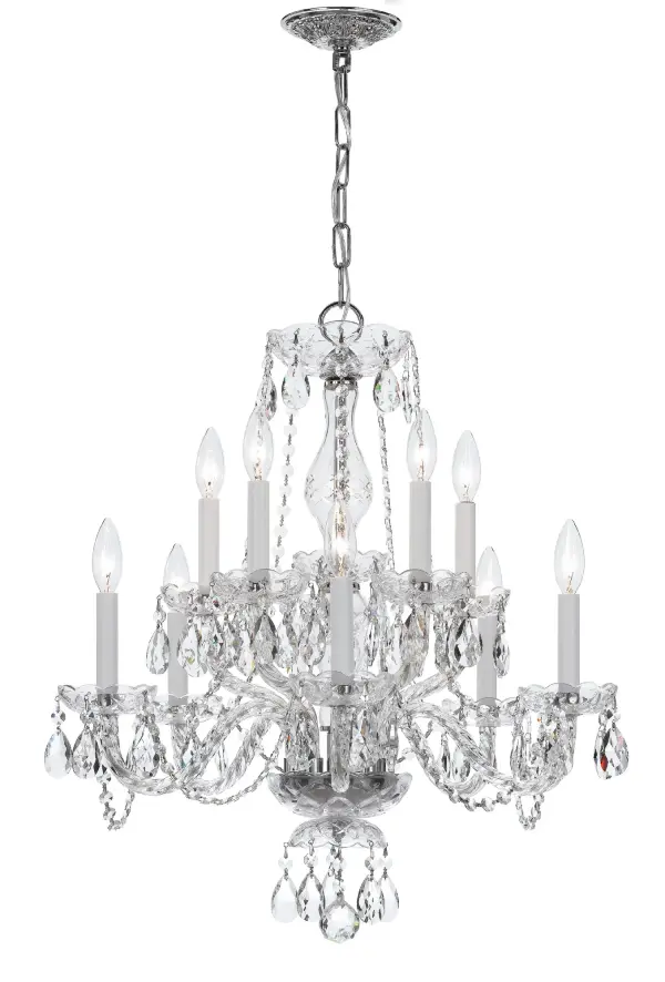 Traditional Crystal 23" Chandelier - Image 1