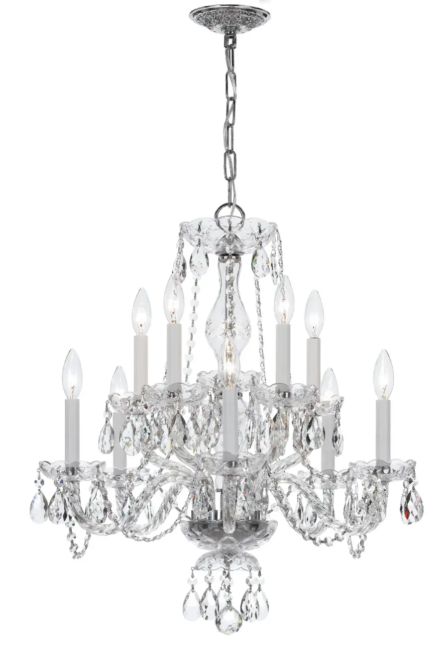 Traditional Crystal 23" Chandelier - Image 1