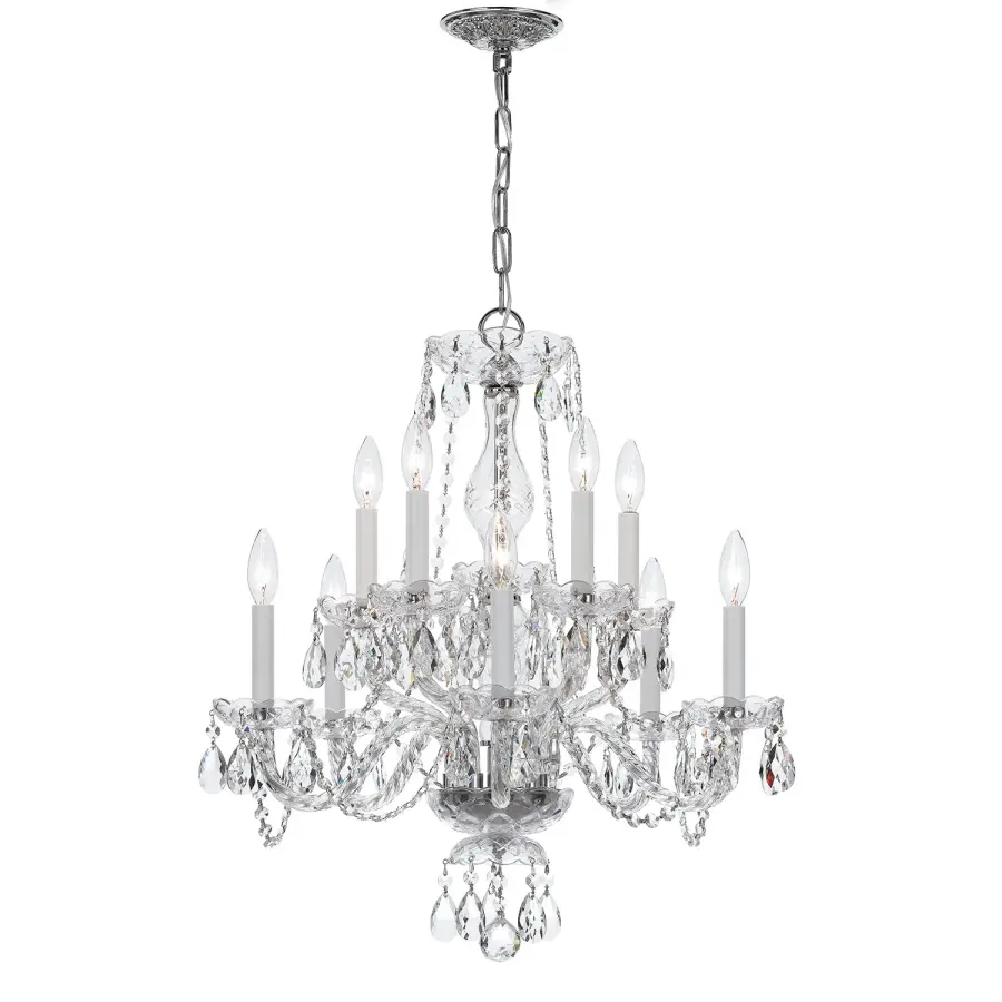 Traditional Crystal 23" Chandelier - Image 2