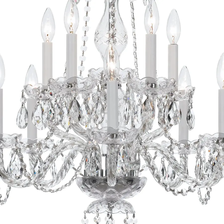 Traditional Crystal 23" Chandelier - Image 4