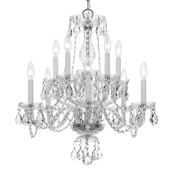 Traditional Crystal 23" Chandelier - Image 3