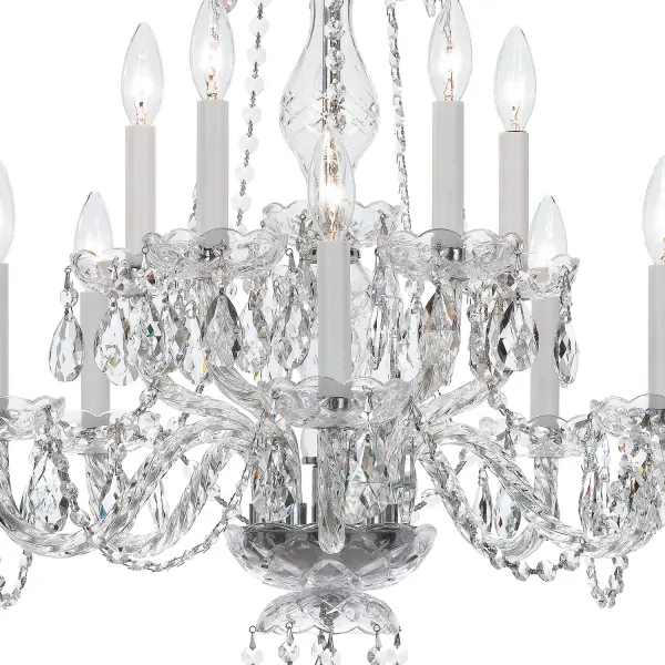 Traditional Crystal 23" Chandelier - Image 4