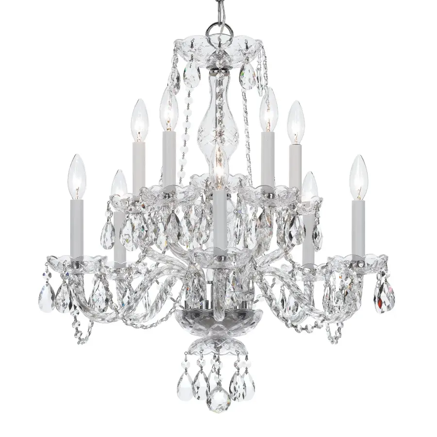 Traditional Crystal 23" Chandelier - Image 8