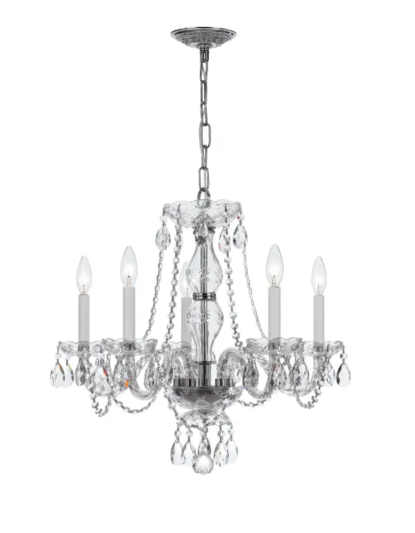 Traditional Crystal 21" Chandelier - Image 1