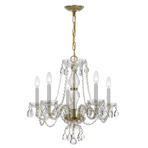 Traditional Crystal 21" Chandelier - Image 8