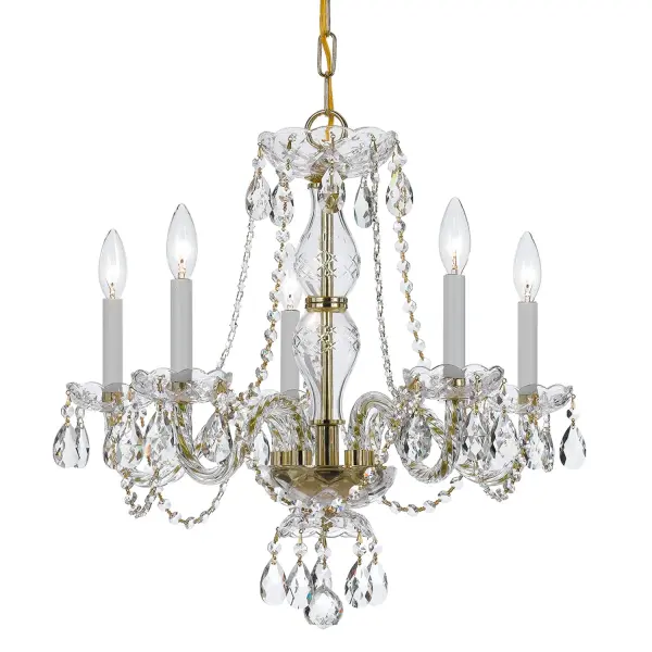 Traditional Crystal 21" Chandelier - Image 9