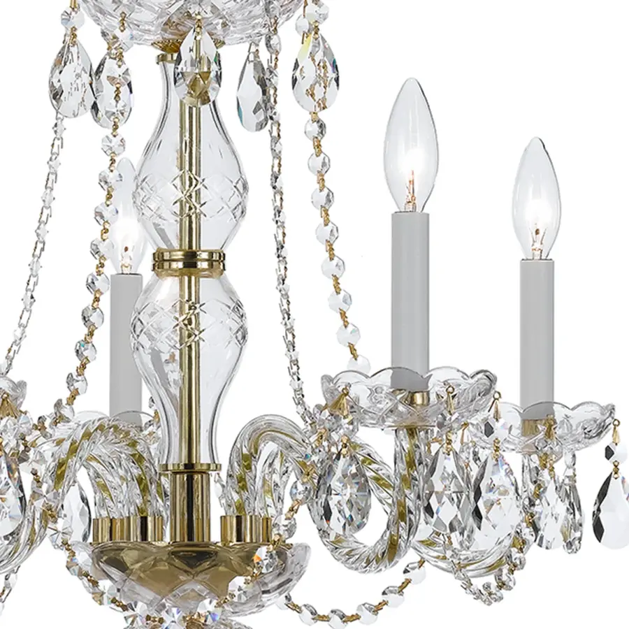Traditional Crystal 21" Chandelier - Image 15