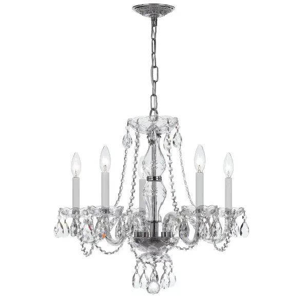Traditional Crystal 21" Chandelier - Image 7