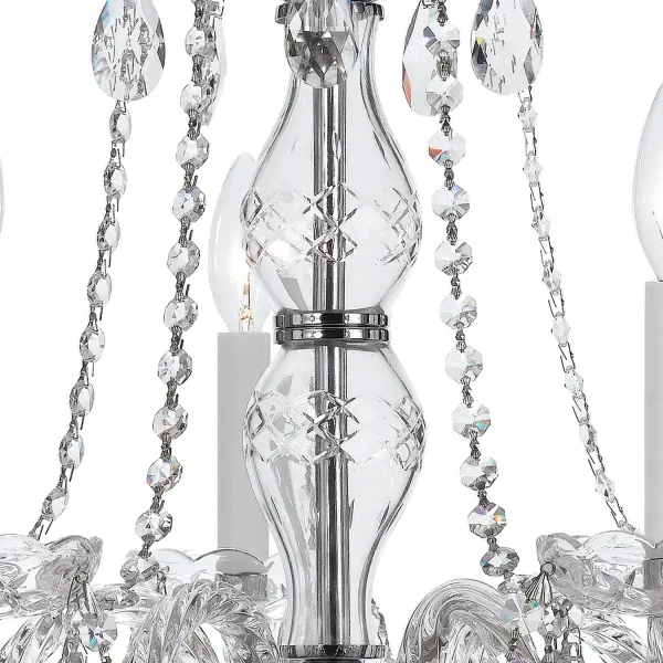 Traditional Crystal 21" Chandelier - Image 9